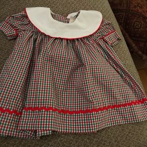 Infant Girls Christmas Smock